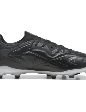 Chaussures De Football King 20 Pro Fg/ag Black / White / Gold EU 39 - Puma - FashionsVida