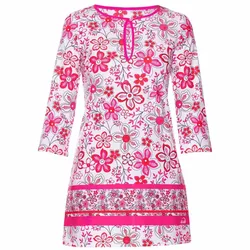 Vestito A Maniche 3/ Uv 230 Protective