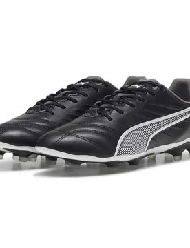 Chaussures De Football King Pro Fg/ag Black / White / Cool Dark Gray EU 42 - Puma - FashionsVida