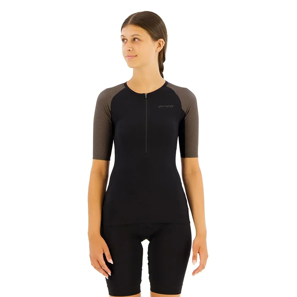 Maglia Da Triathlon A Maniche Corte Athlex Silver - Orca - FashionsVida