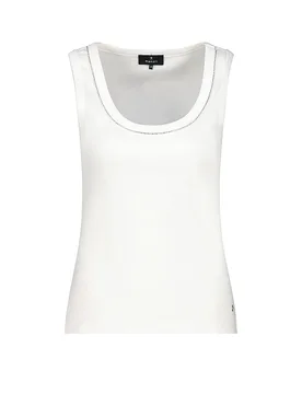 Monari Top bianco 46 - monari - FashionsVida