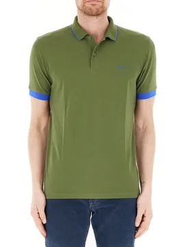 SUN68 Polo in cotone VERDE OLIVA L - Sun68 - FashionsVida