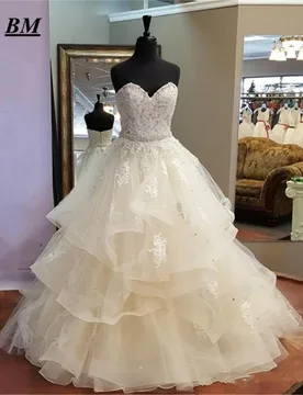 Newest Quinceanera Dresses Ball Gown Beading Sweet 16 Dresses Formal Prom Party Gown Vestido De 15 Anos BM130 - Aliexpress - FashionsVida