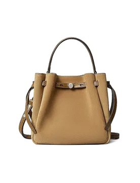 Ledertasche - Bucket Bag ROMY beige Damen - Tory burch - FashionsVida