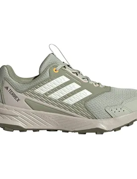 Tracefinder Trail Running Shoes Halo Green / Off White / Lucid Tangerine UK 5.5 Women - Adidas - FashionsVida