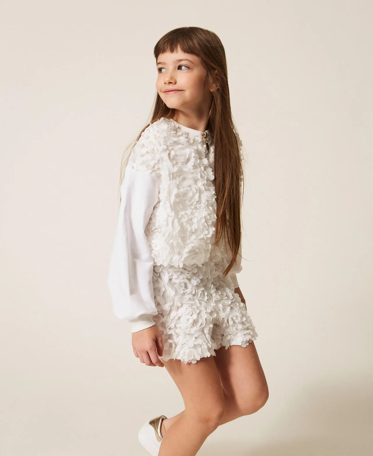Twinset Short avec roses - TWINSET - FashionsVida