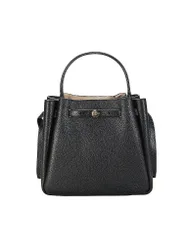Borsa in pelle - Bucket Bag ROMY nero