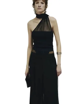 TOP Donna SCIARPA IN TULLE - Erika Cavallini - FashionsVida