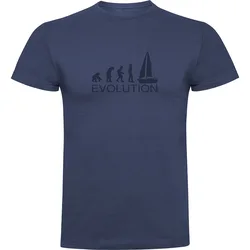 Evolution Sail Short Sleeve T-shirt Denim Blue XL Men