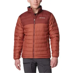 Powder lite chaqueta outdoor hombre Marron (XL)