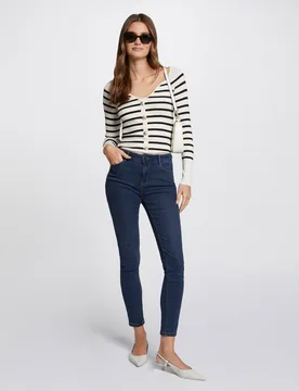 Vaquero de mujer slim talle estándar - Morgan - FashionsVida