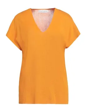 Pullover Damen Orange S,XS Damen - SKILLS & GENES - FashionsVida