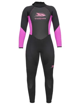 Combinaison En Néoprène à Manches Longues Et Fermeture éclair Dans Le Dos Aquaria 2 Mm Black M - Trespass - FashionsVida