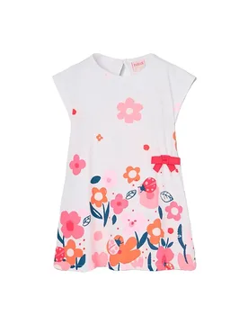Boboli Robe Sans Manches 323143 White 24 Mois Fille - BÒBOLI - FashionsVida