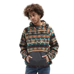 Polaire à Capuche Dalton Brown Turquoise M