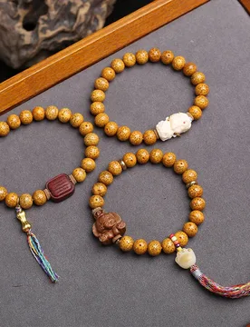 Natural Star Moon Bodhi Zi Cultural Play Hand String Single Circle Crack Old Material High Density Sandalwood Bodhi Root - Aliexpress - FashionsVida
