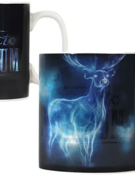 Tasse - Expecto Patronum - Tasse mit Thermoeffekt - schwarz - Lizenzierter Fanartikel - None - unisex - Harry Potter - FashionsVida