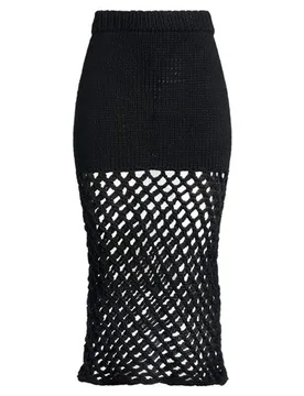 Midi-Rock Damen Schwarz S,XS Damen - NIA THOMAS - FashionsVida