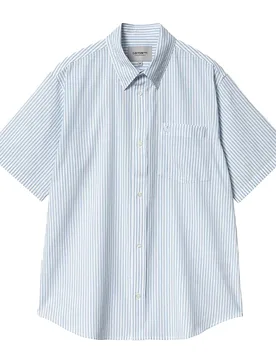 S/S Phelps Shirt - T-Shirt-kurzarm - blau - Herren - Size: XL - Carhartt WIP - FashionsVida