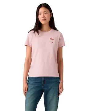 T-shirt à Manches Courtes The Perfect Lilac Haze L - Levi´s ® - FashionsVida