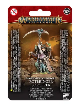 Warhammer Age of Sigmar - Maggotkin of Nurgle: Rotbringer Sorcerer - Games Workshop - FashionsVida