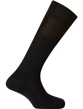 Calcetines de hombre de lana-seda en color - Punto Blanco - FashionsVida