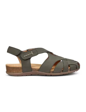 Carpa Women's Regular Fit Nubuck Sandal - - Size: 7 - Hotter - FashionsVida