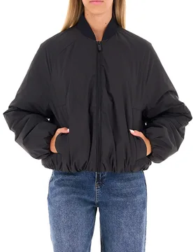 VICOLO Giubbino bomber NERO M - VICOLO - FashionsVida