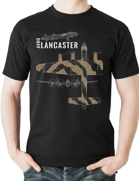 RAF Avro Lancaster Heavy Bomber T-Shirt 100% Cotton O-Neck Short Sleeve Casual Mens T-shirt Size S-3XL - Aliexpress - FashionsVida
