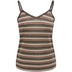 Top de mujer de tirantes con lurex