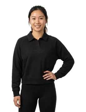 Polo à Manches Longues Class Relaxed Black L - Puma - FashionsVida