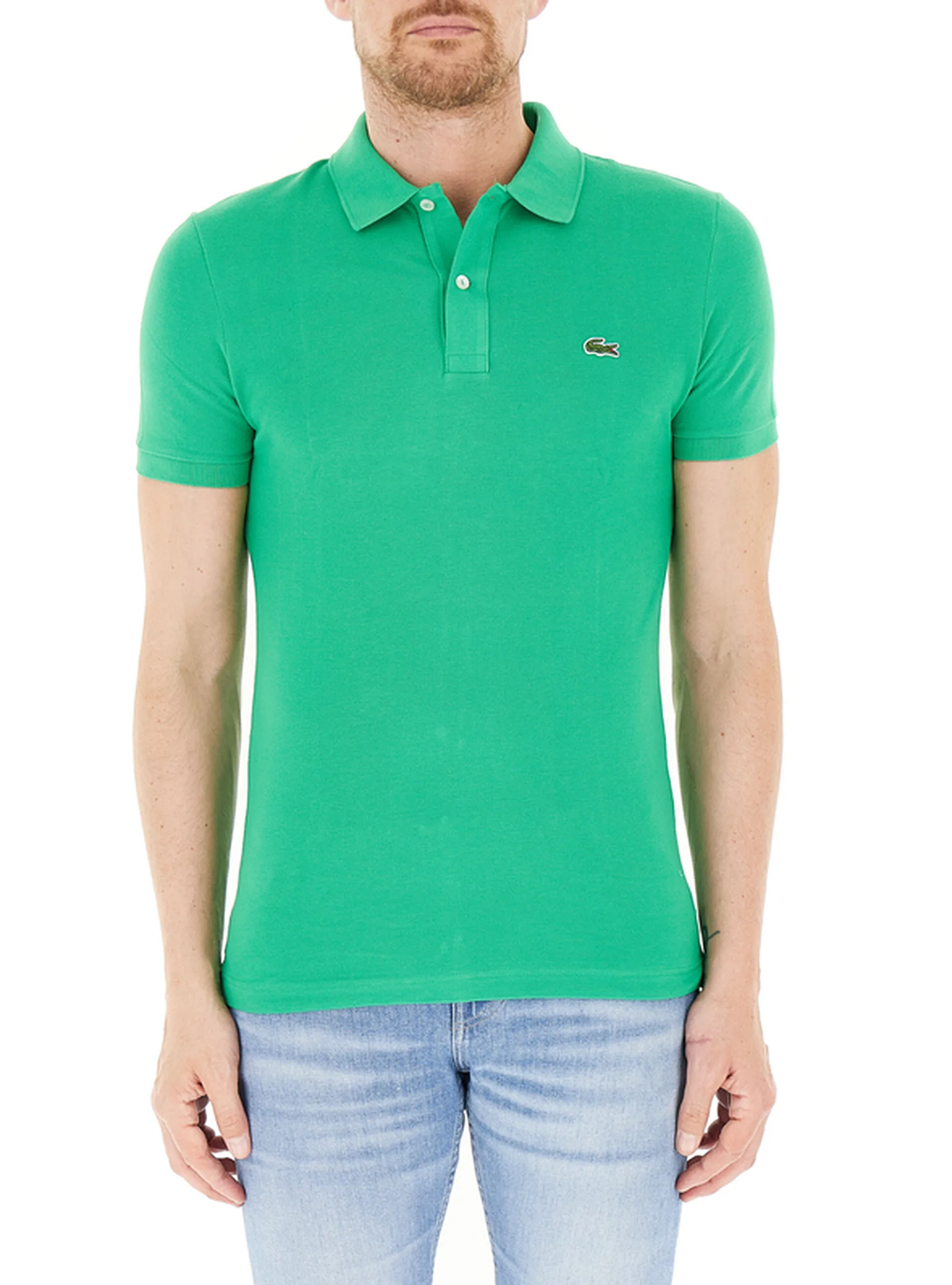 Lacoste Polo maniche corte VERDE 3 - Lacoste - FashionsVida