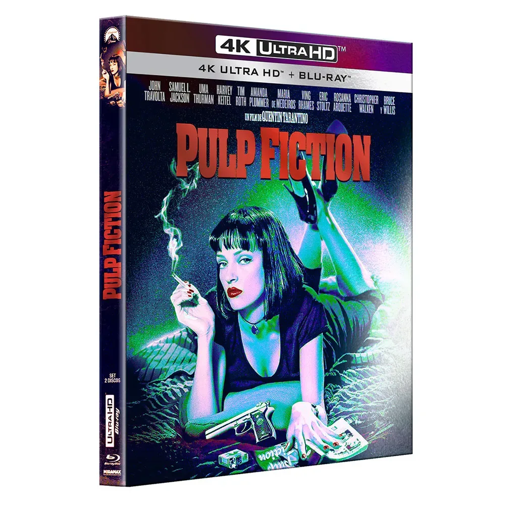 Blu-ray Pulp Fiction Multicolor One Size unisex - Divisa - FashionsVida