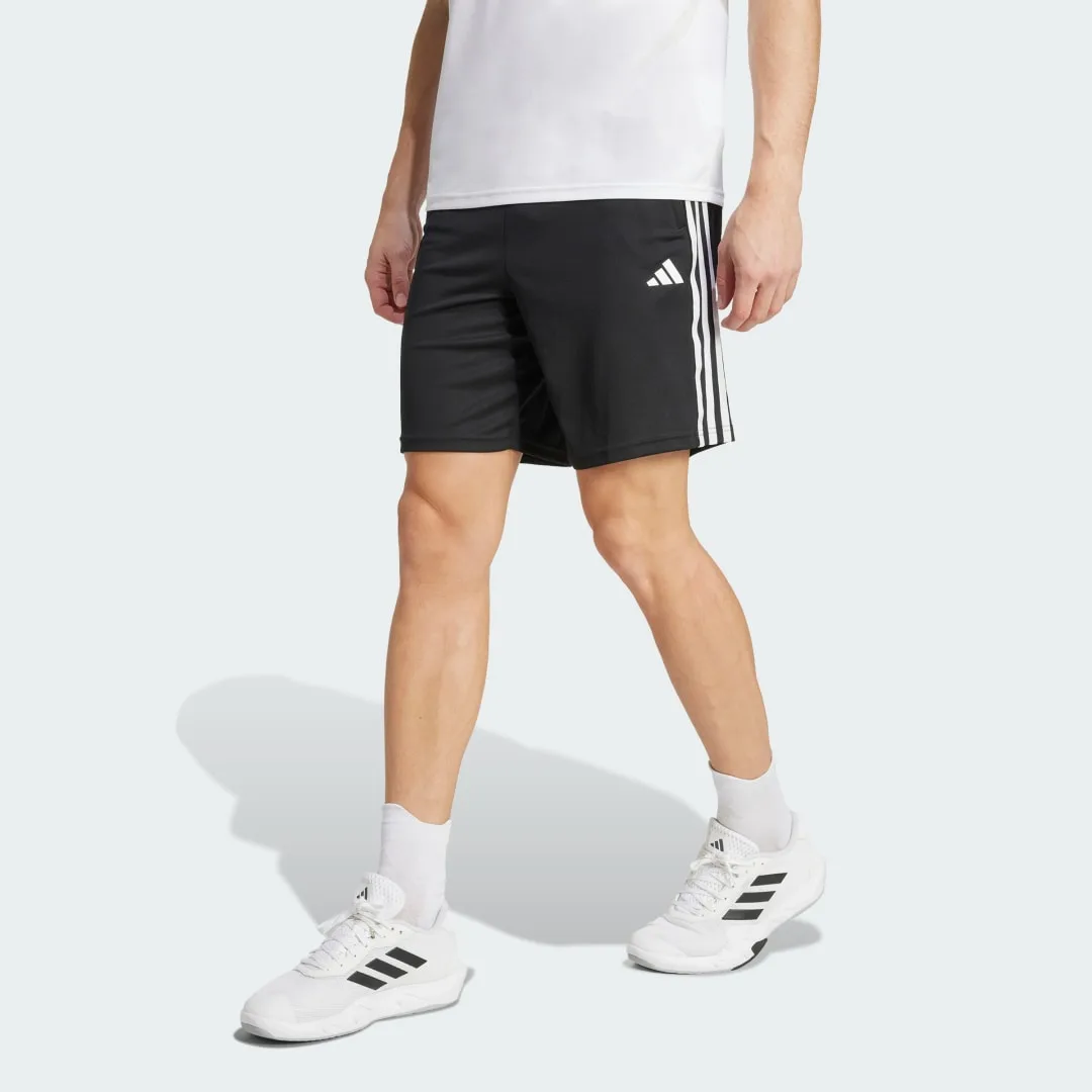 Short da allenamento Train Essentials PiquÃ© 3-Stripes M Black / White - Adidas - FashionsVida
