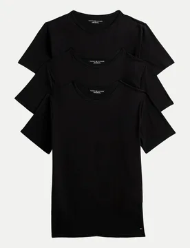 Er Pack T-Shirts Schwarz XXL - Tommy hilfiger - FashionsVida