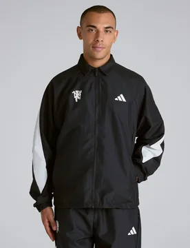 Manchester United x Stadium Track Top Black L - Adidas - FashionsVida