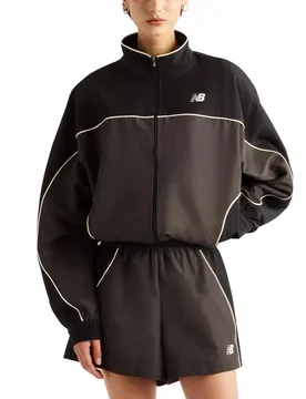New Trackside Woven Jacket Black / Cement M Damen - Balance - FashionsVida