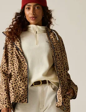 Women's Bayletta Hooded Waterproof Jacket in Tan Size: 18 - Tan - Size: 18 - Regatta - FashionsVida