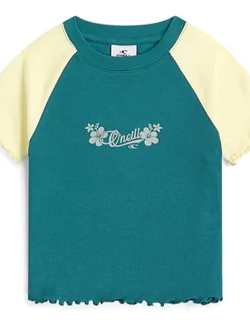 T-shirt à Manches Courtes Color Block Rib Botanical Heat Colour Block 7-8 Années Fille - O´neill - FashionsVida