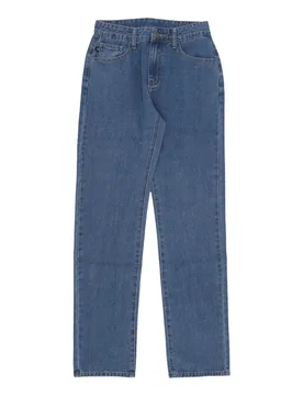 Jeans Uomo Denim 5 Pockets Pants Medium Indigo - DOLLY NOIRE - FashionsVida
