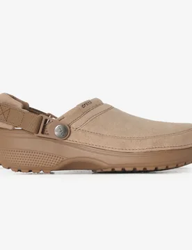 Classic Crafted Vegan Suede Clog marron 37/38 - Crocs - FashionsVida