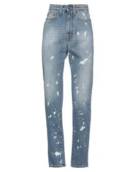 Pantalones vaqueros Mujer Azul marino 28 Mujer