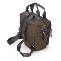 Mochila wide mediana color khaki
