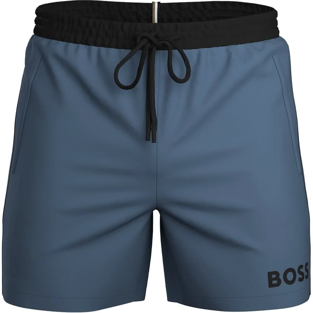 Bañador liso de hombre tallas grandes - Boss - FashionsVida