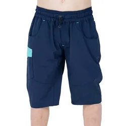 Pantaloni Corti Teamline Rookie Baggy Blue / Mint