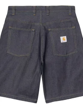 Bermuda brandon short - blue rigid - CARHARTT WIP - FashionsVida