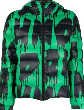 Giubbotto STAMPA GRAFFITI LOGO - John richmond - FashionsVida