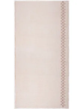 Estola de lino con bordado a tono de - Gaynor Bongard - FashionsVida
