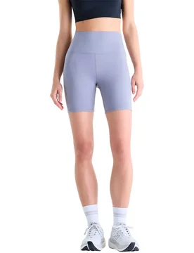Leggings Courts Taille Haute Harmony 6´´ Grey XS - New Balance - FashionsVida