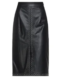 Falda midi Mujer Negro 36 Mujer